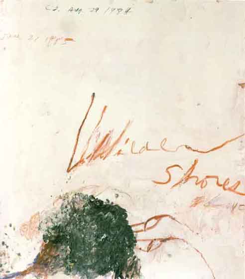 Cy Twombly: "Wilder Shores of Love"