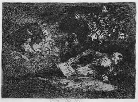 Francisco Goya "Nada. Ello dirá"