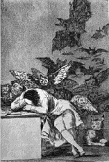 Goya: "El sueno de la razon produce monstruos"