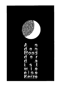 Textbild "An den Mond"